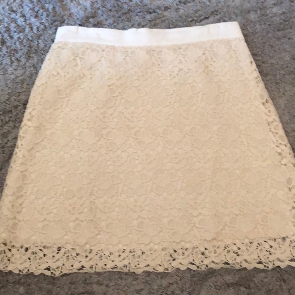 Cream Loft skirt